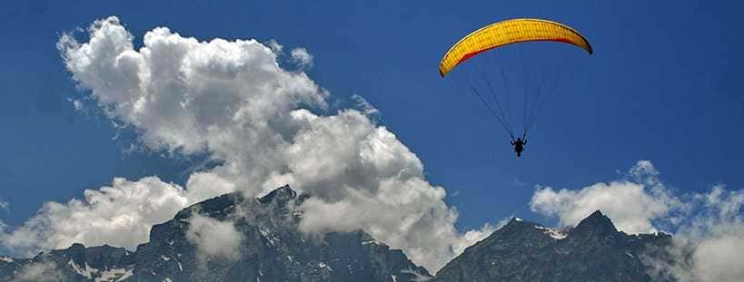 Visit Paragliding in Kashmir