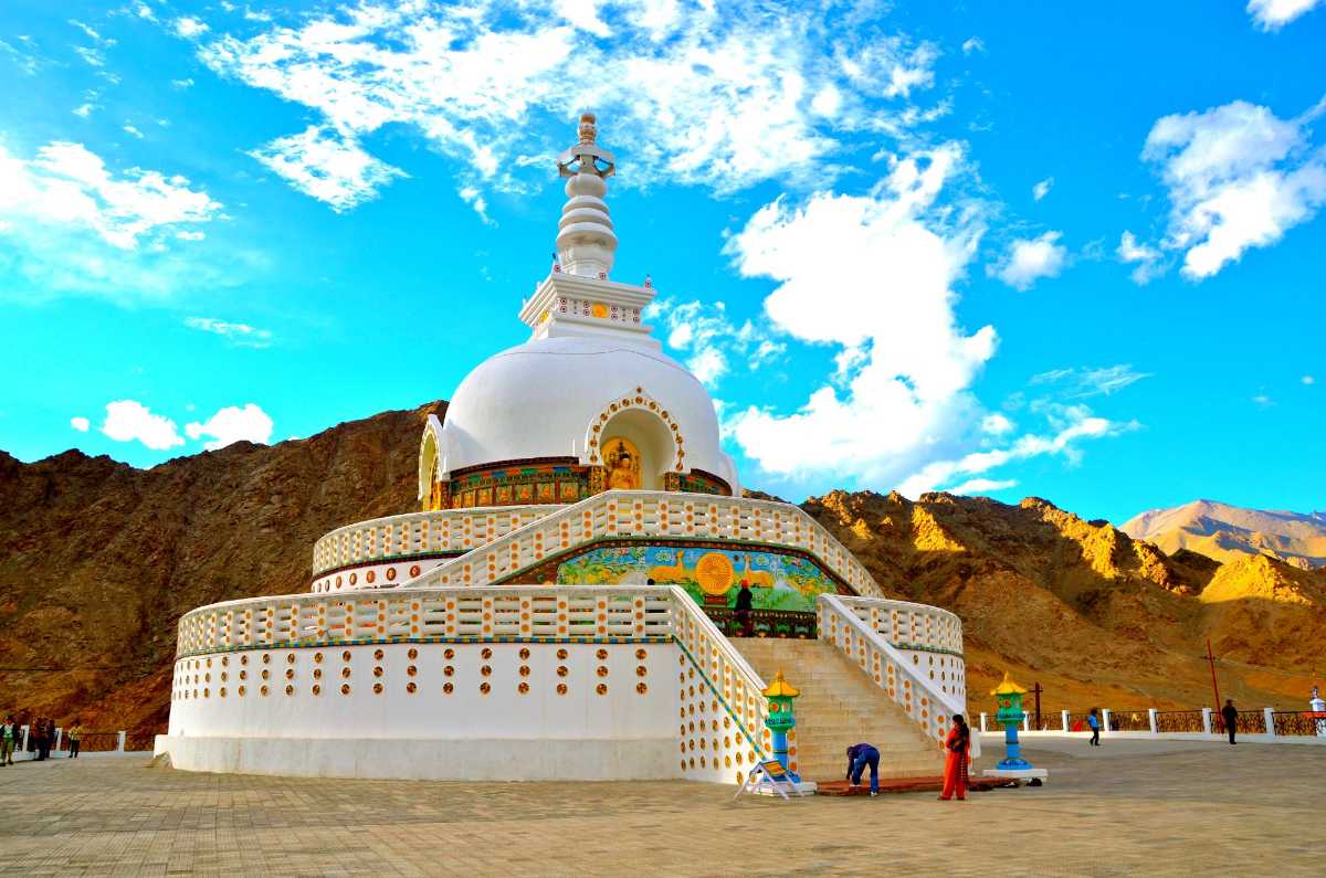 Visit Shanti Stupa