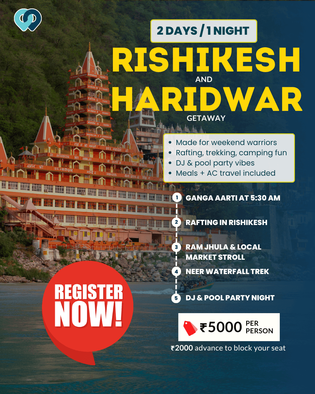 Trips To Rishikesh & Haridwar