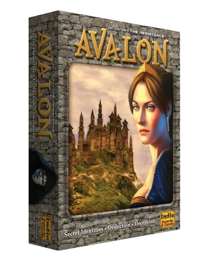 The Resistance: Avalon board game box