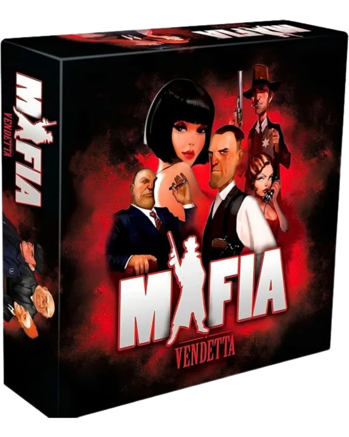 Mafia: Vendetta party game box