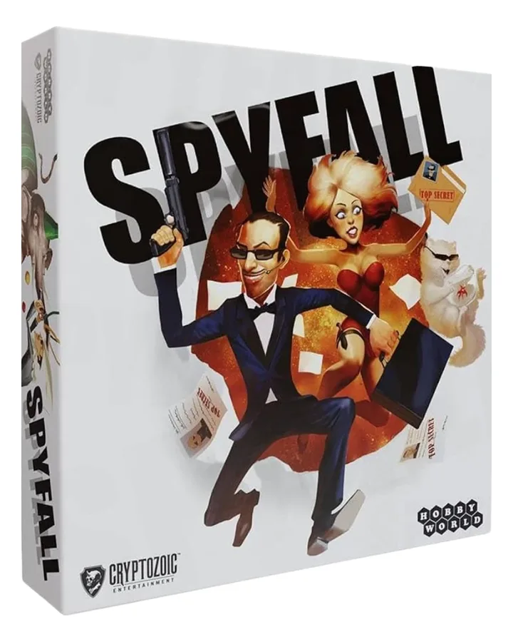 Spyfall party game box
